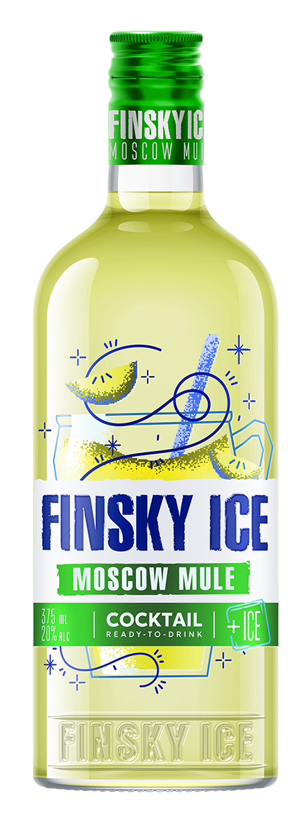 Коктейль "Финский лёд. Московский Мул"