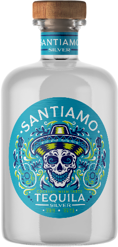 Текила Santiamo Сильвер 0,7