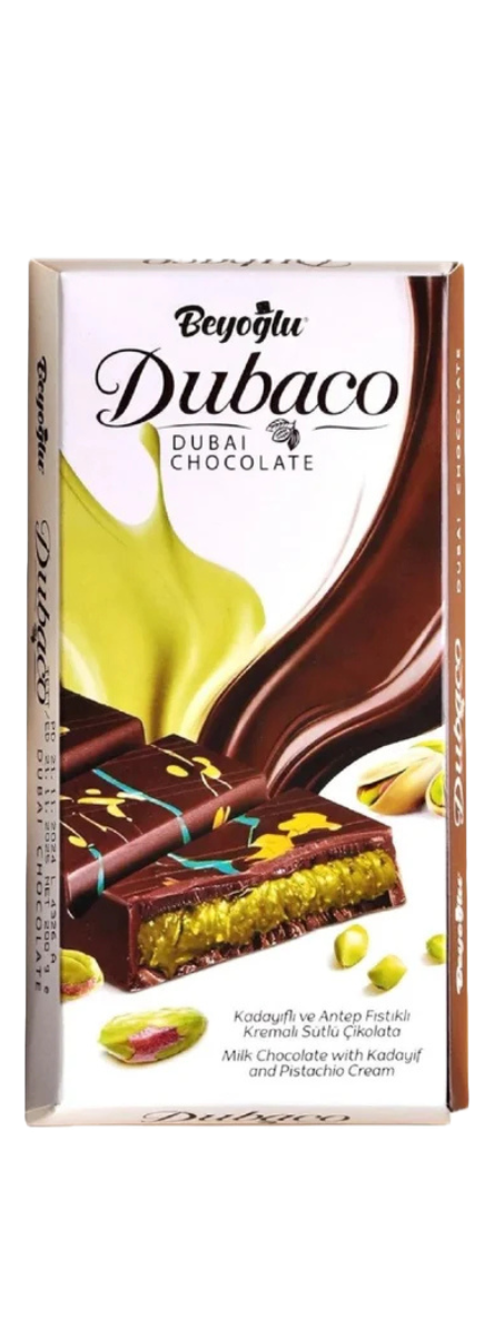 Молочный шоколад Dubaco